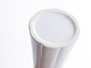 一輪挿し 陶器 ミニ 花瓶 白 小さい 花瓶 白 陶器 細い花瓶 1輪挿し 陶器