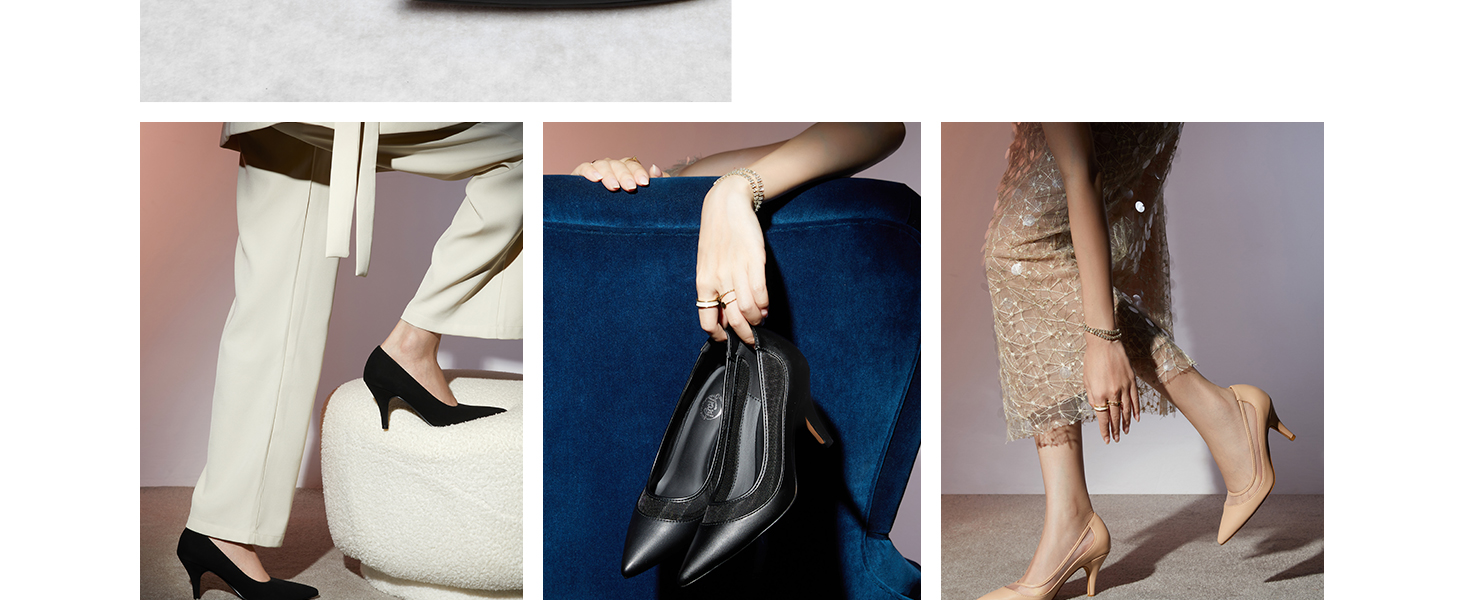 black pumps