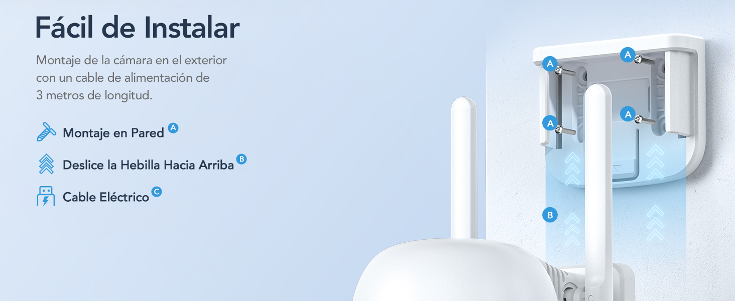 camara vigilancia wifi exterior GK2 5