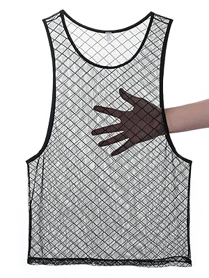 Amazon.com: ZAIGGUT Mens Sexy Tank Top See Through Shirts