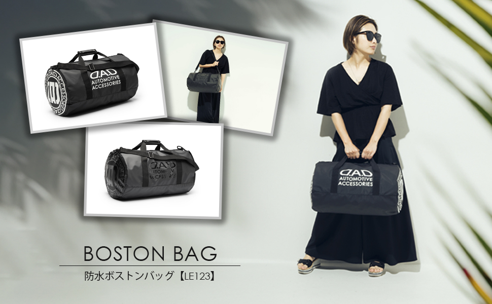 わんころボストンバッグ 軽量ナイロンのミニドラムボストン ショルダー