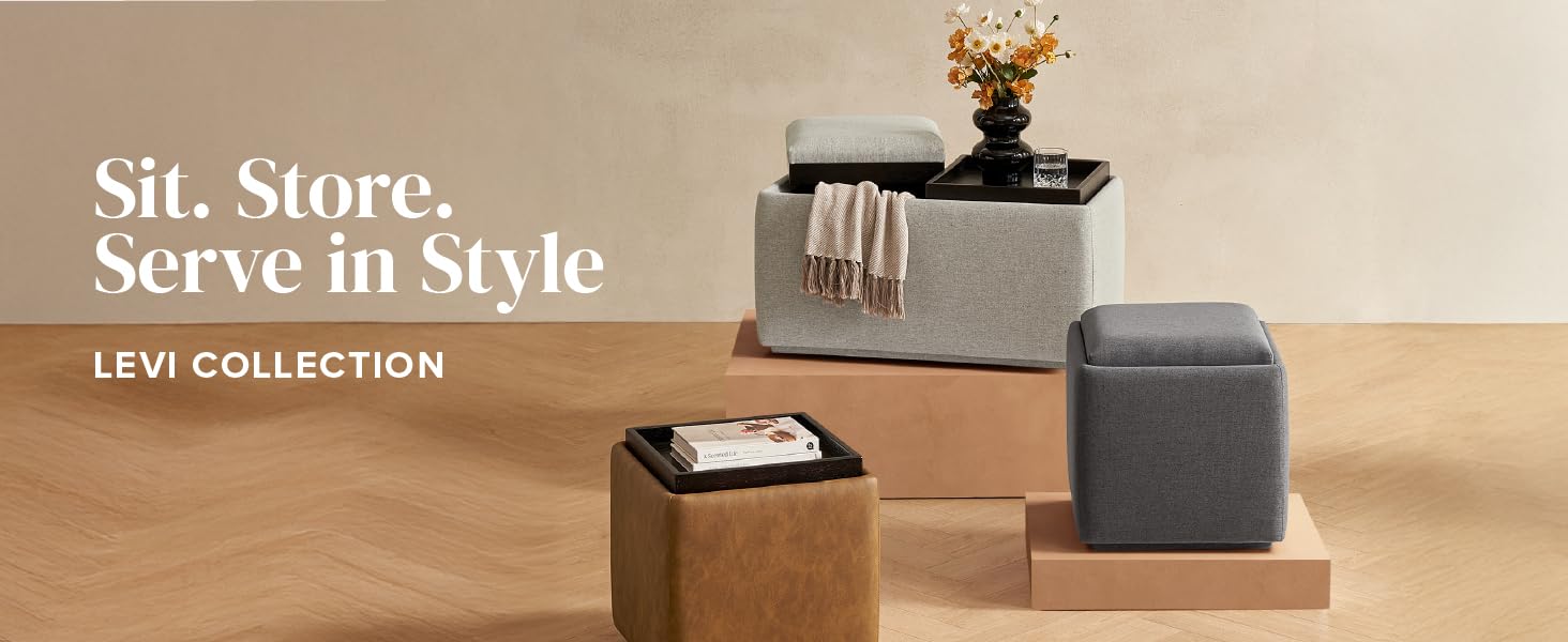 Sit, store and serve in style