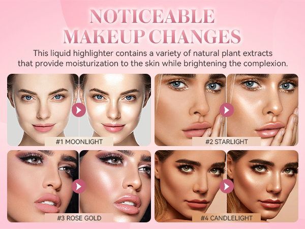 NOTICEABLE MAKEUP CHANGES