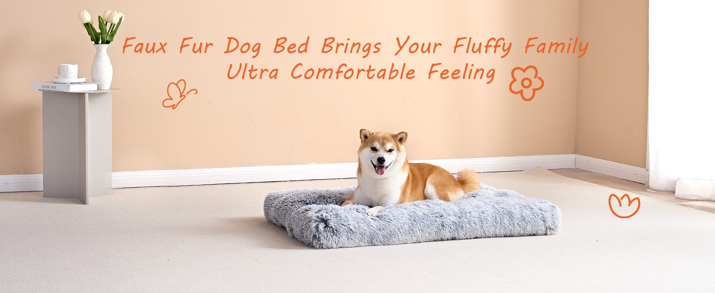 Calming dog bed
