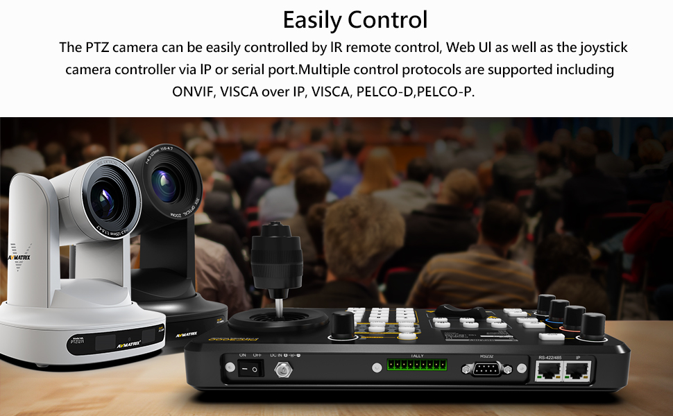 Amazon.com : AVMATRIX PTZ Camera with 20x Optical Zoom, Full