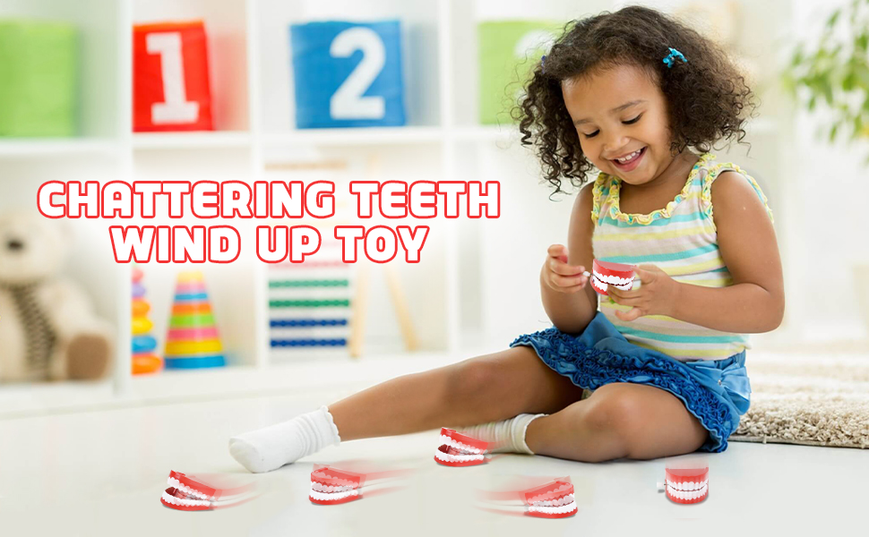 Chattering Teeth Wind Up Toy