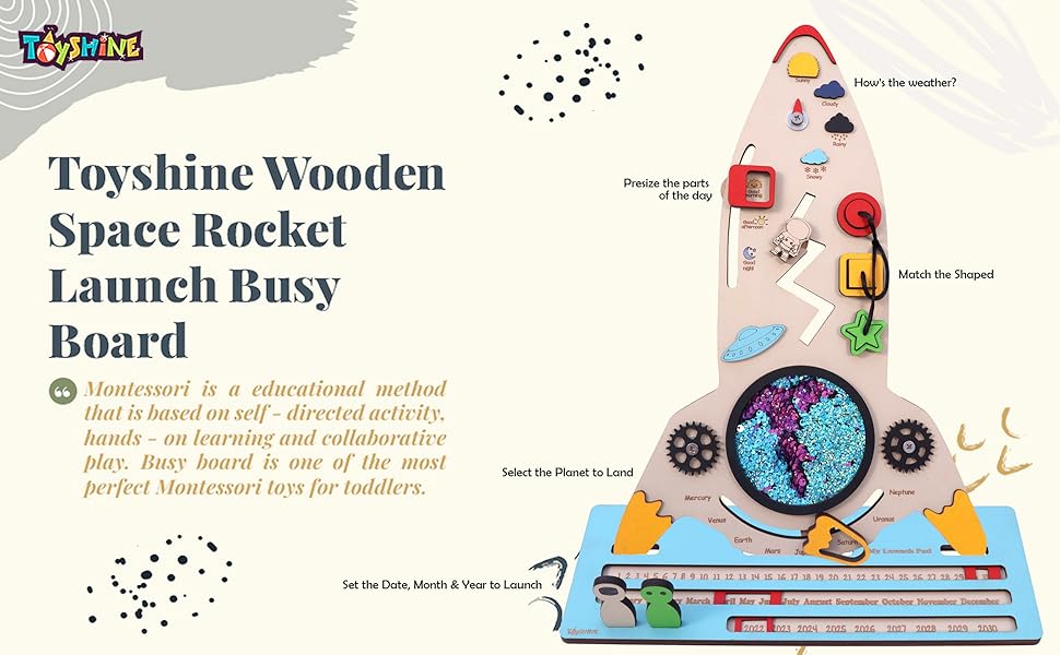 Activity learning Educational toy busy board for kids