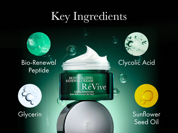 RÉVIVE Moisturizing Renewal Duo 5ml 15ml Moisturizing Renewal Lotion | Nightly Dual Acid Retexturizer