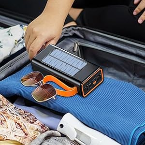 Solar Power Bank Portable Charger