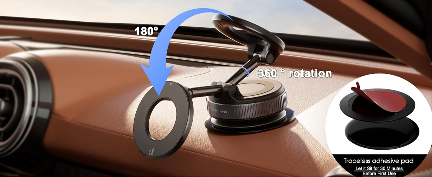 magnetic phone holder in car 