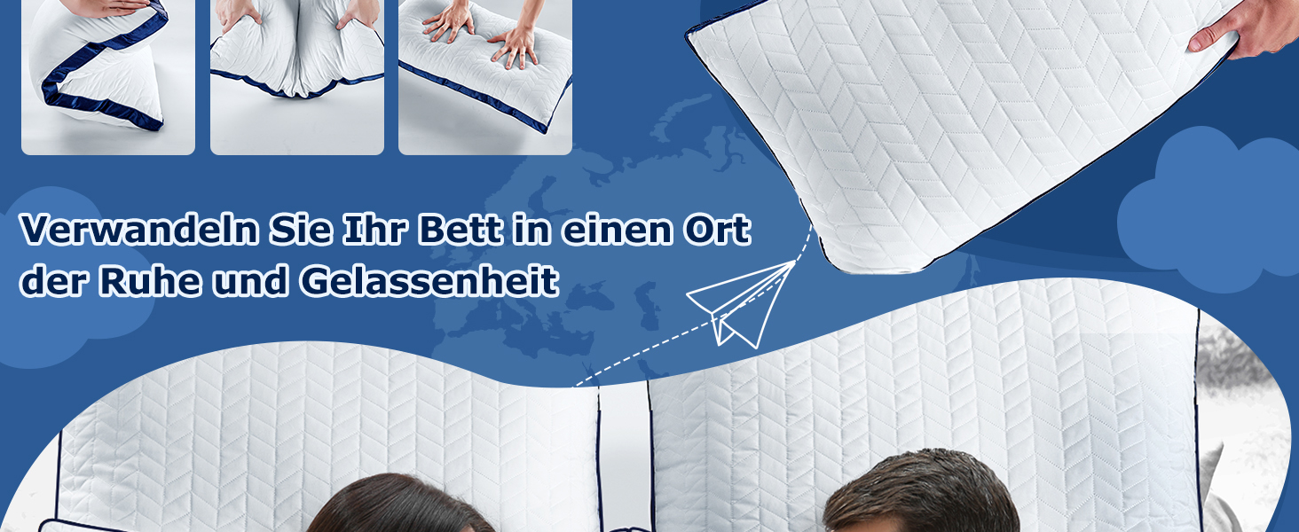 100% hochwertige Füllung