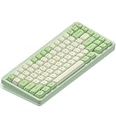 NuPhy Kick75 ロープロBlush（静音）＆プロファイル変換キット Amazon.com: nuphy Kick75 Wireless Low Profile Keyboard with