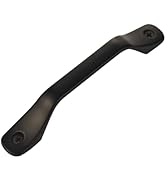FIREFLYWEB Barn Door Handles Black Heavy Duty Minimalist 2025 Update, Sliding Pull Door Handle Ca...