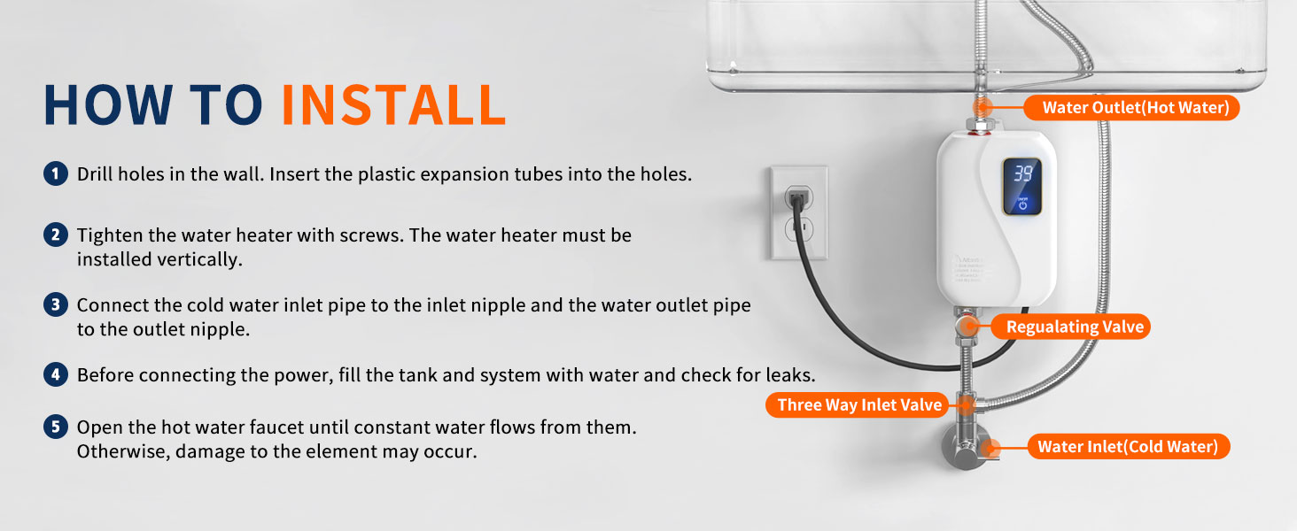 small water heater