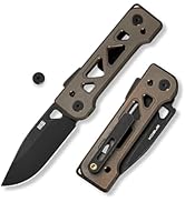 WeKnife Tyro Pocket Knife for Men, Superlock Folding Knife with 4-position Pocket Clip, 2.91