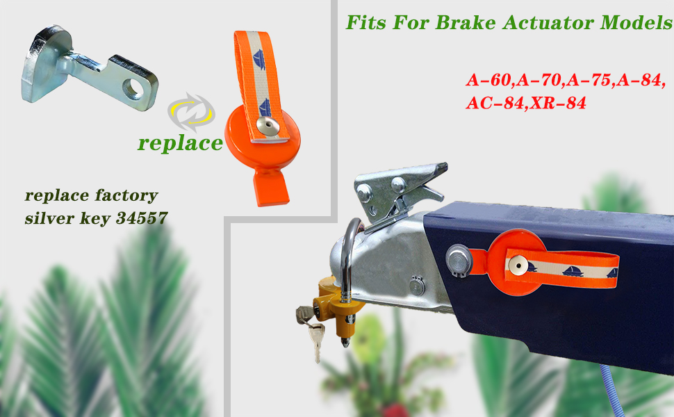 SEASAIL Surge Brake Lockout Key Compatible with A60,A70,A75