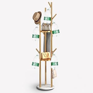 Stand Appendiabiti In Marmo Appendiabiti Da Terra Porta Abiti Appendiabiti 3 Ripiani Autoportante Da Camera Ingresso 15 perchero con estantes