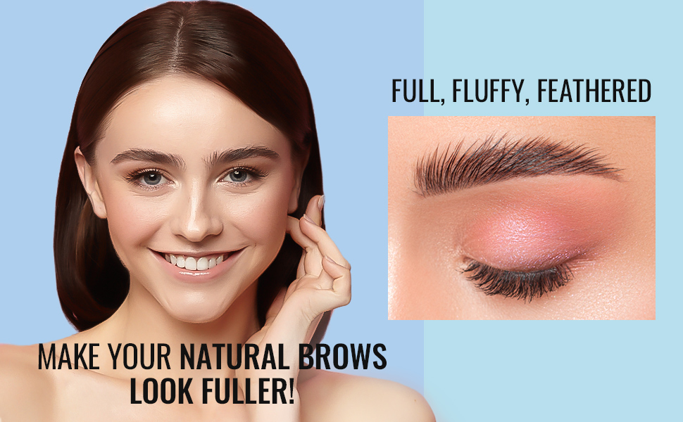 MAKE YOUR NATURAL BROWS LOOK FULLER