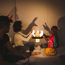 Ghost Campfire Flickering Night Light