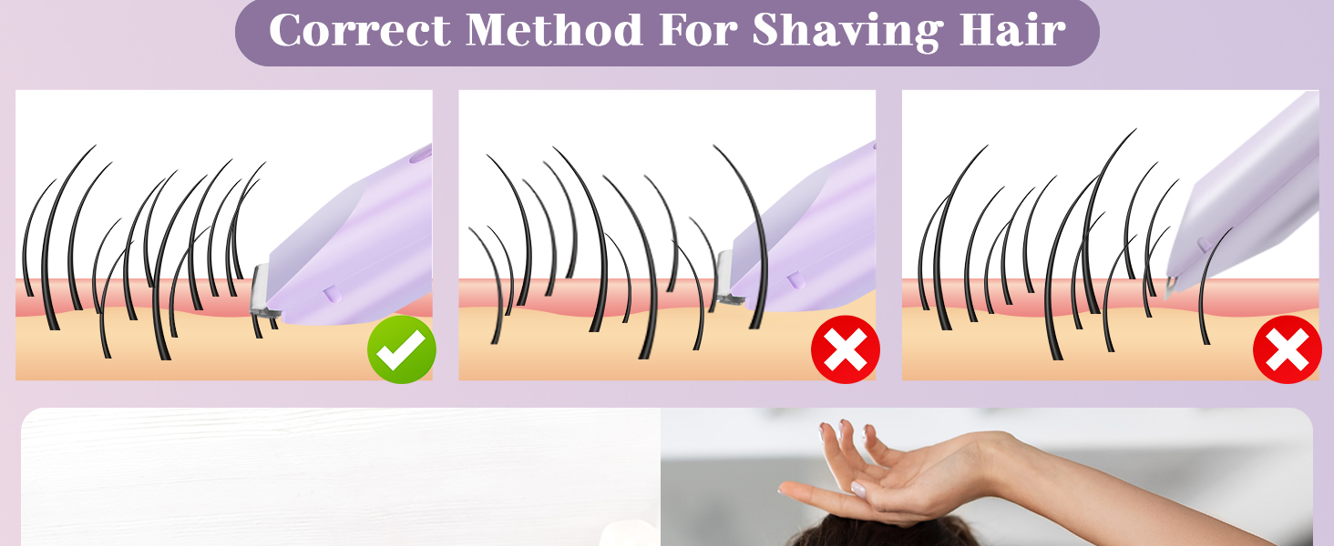 women electric shaver