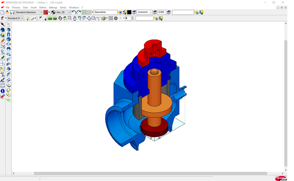 BeckerCAD 14 3D PRO CAD software compatible with AutoCAD and Windows 11, 10, 8 and 7 for 3D