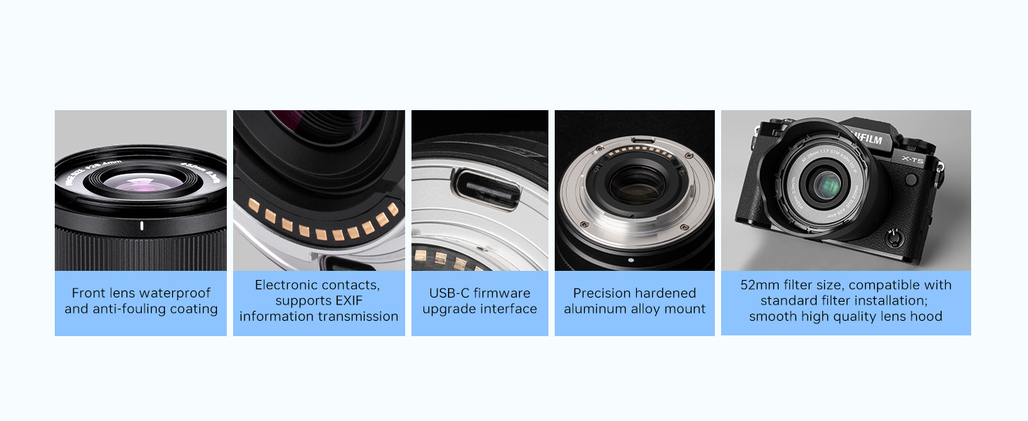 VILTROX 25mm f/1.7 Z-Mount APS-C Lens 