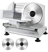 Amazon.com: OSTBA Meat Slicer Machine for Home, Electric