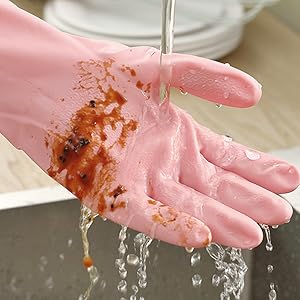  Kitchen Dishwashing Glove