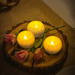outdoor landscape lighting round flameless candles led candle with timer christmas candle