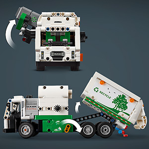 lego technic camion poubelle promo