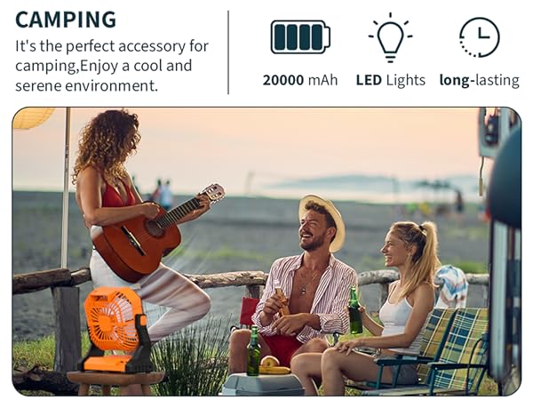 battery operated fans portable