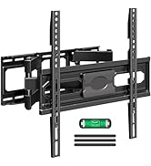 MOUNTUP TV Wall Mount for 26-65 Inch Flat Curved LED LCD Screen TVs Full Motion TV Mount, Tilt Sw...
