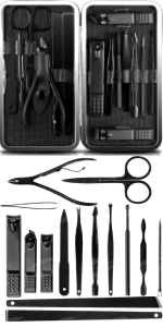 15 in 1 Stainless Steel Manicure Pedicure Set 
