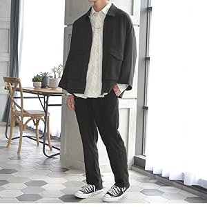 Amazon | [ジョーカーセレクト] ビッグシルエットブルゾン