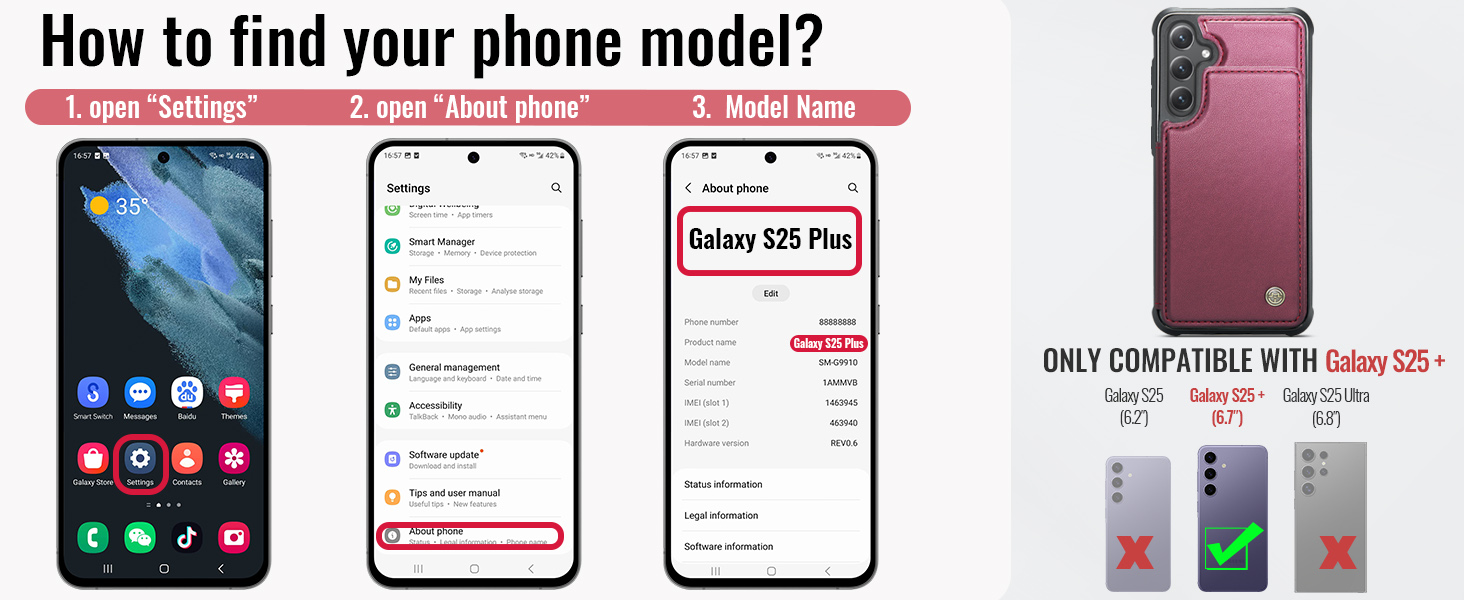 s25 plus wallet case