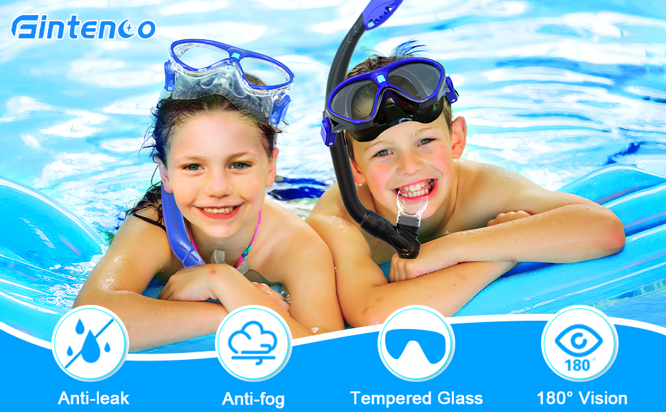 kids snorkel set