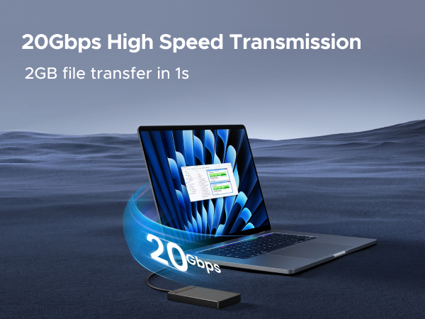 Amazon.com: UGREEN 1TB Portable SSD UP to 2000MB/s, USB C