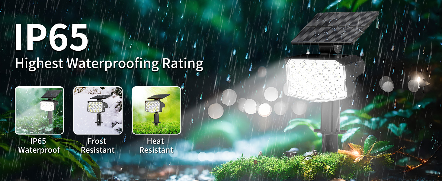 WELALO Solar Spot Lights Outdoor