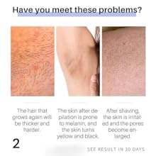 Use After Hair Removal Cream or Shaving – 90 Days Permanent Hair Stop