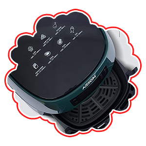 amion,Oil Free Air Fryer,Stainless SteelNonstick Frying Pot ,easy air fryer,heavy built,,SPN-MX9E8