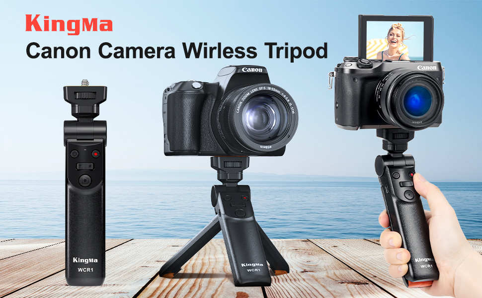 King Ma Mini Tripod for Camera Canon Tripods with Wireless