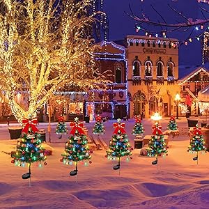 Solar Christmas Tree Lights