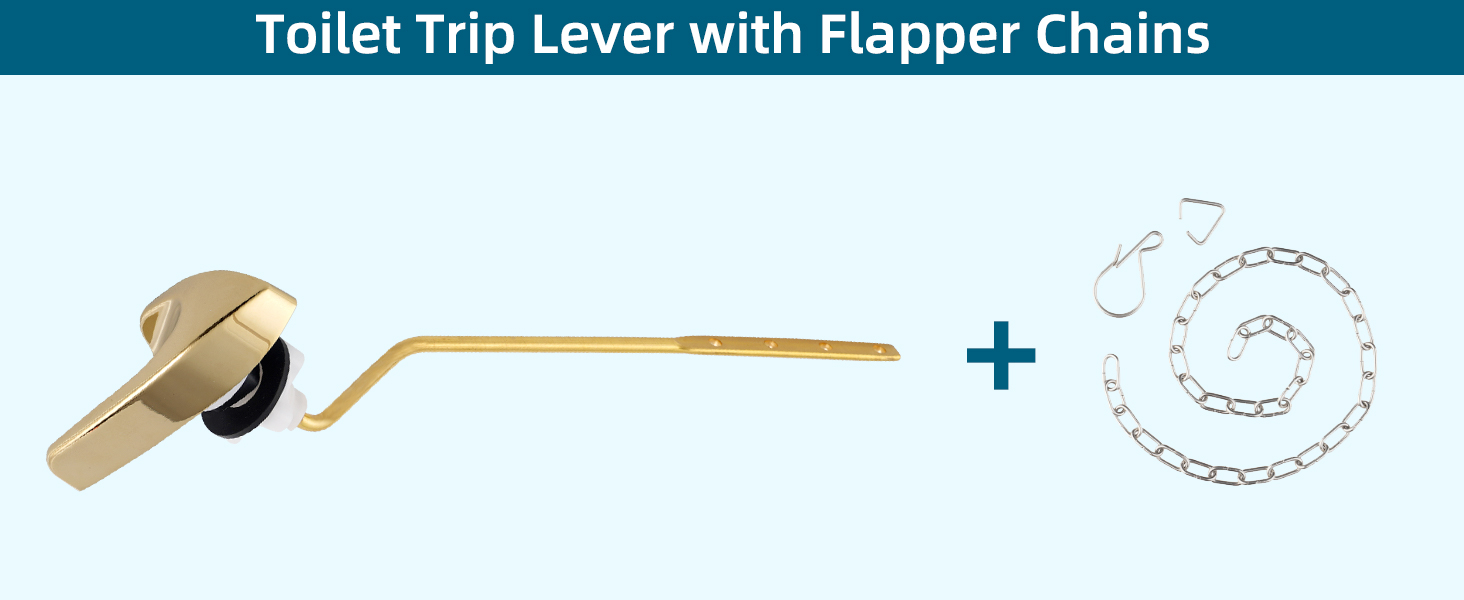 Universal Side Mount Toilet Handle Replacement Kit Compatible with