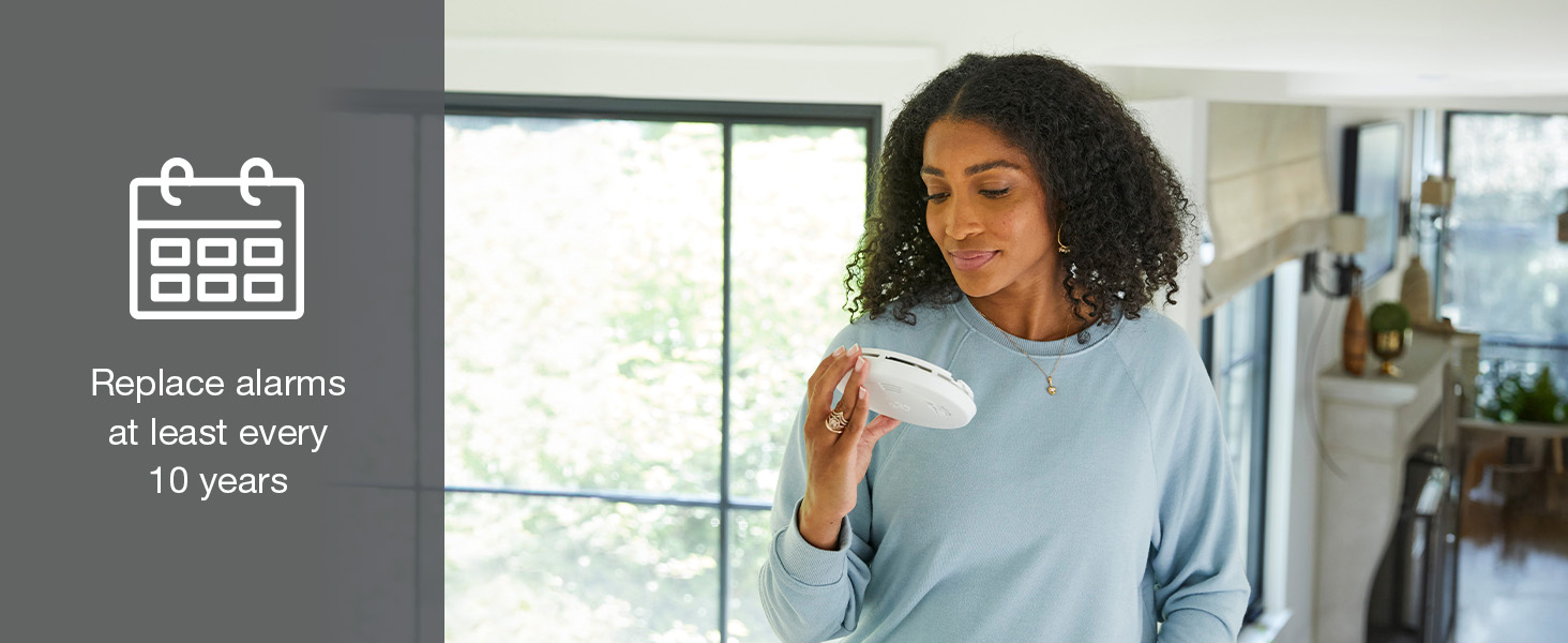 Instructions replacing the alarm after 10 years