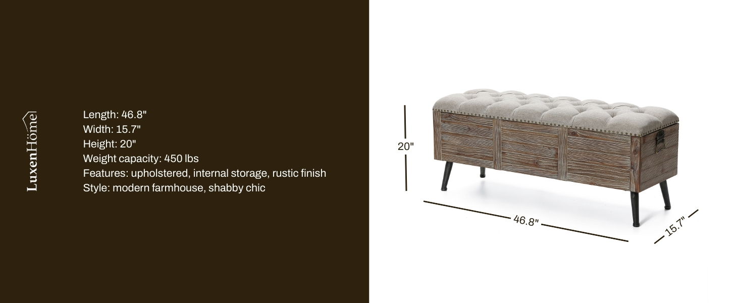 storage bench