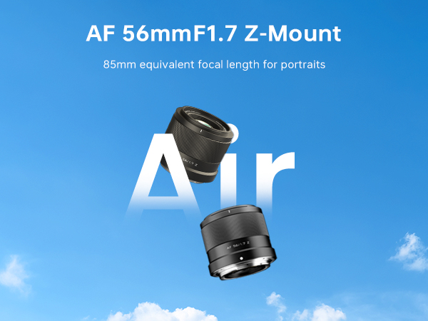 VILTROX AF 56mm F1.7 Z マウント Nikon Zマウント Viltrox AF 56mm F1.7 Air APS-C Lens for Nikon Z-Mount