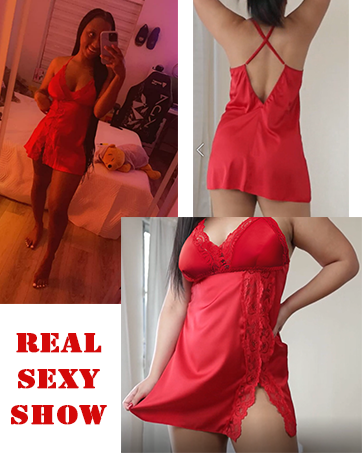 Sexy Full Slips Sleepwear Dress