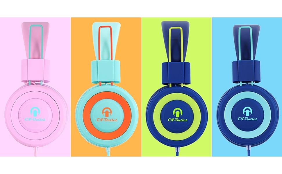 Amazon.com: CN-Outlet Kids Headphones with Microphone for