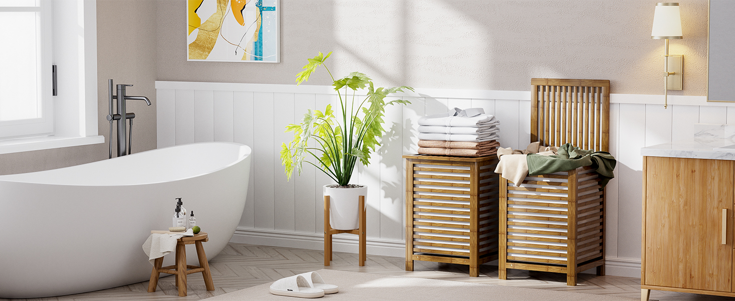 Laundry Hamper with Lid