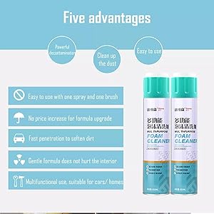  Foaming Car Interior Cleaner